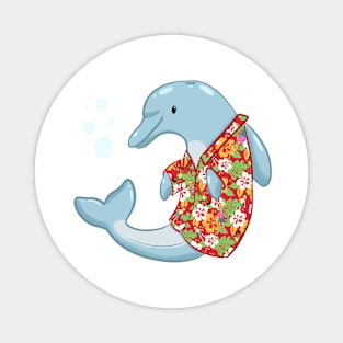 Dolphin Vacation Magnet